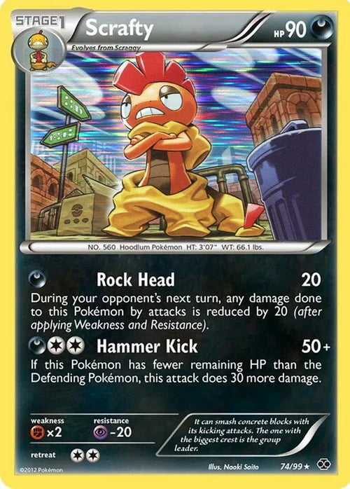 Next Destinies Holo Scrafty #74/99